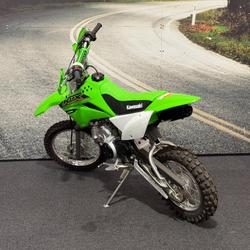 2021 Kawasaki KLX110R Green
