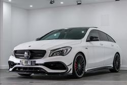 2016 Mercedes-Benz CLA-Class CLA45 AMG X117 Four Wheel Drive Cirrus White