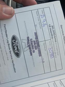 2012 Ford Territory TS SZ Brown