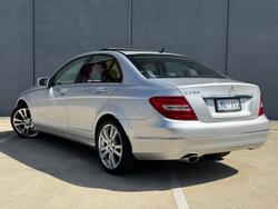 2012 Mercedes-Benz C-Class C250 BlueEFFICIENCY Avantgarde W204 MY12 Palladium silver