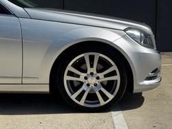 2012 Mercedes-Benz C-Class C250 BlueEFFICIENCY Avantgarde W204 MY12 Palladium silver