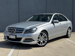 2012 Mercedes-Benz C-Class C250 BlueEFFICIENCY Avantgarde W204 MY12 Palladium silver
