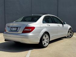2012 Mercedes-Benz C-Class C250 BlueEFFICIENCY Avantgarde W204 MY12 Palladium silver