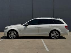 2010 Mercedes-Benz C-Class C200 CGI Classic W204 MY10 Alabaster White