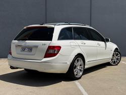 2010 Mercedes-Benz C-Class C200 CGI Classic W204 MY10 Alabaster White