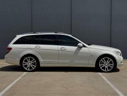 2010 Mercedes-Benz C-Class C200 CGI Classic W204 MY10 Alabaster White