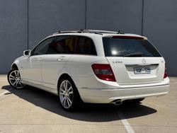 2010 Mercedes-Benz C-Class C200 CGI Classic W204 MY10 Alabaster White