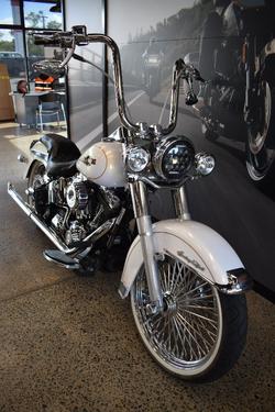 2007 Harley-davidson FLSTC HERITAGE SOFTAIL CLASSIC WHITE