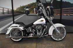 2007 Harley-davidson FLSTC HERITAGE SOFTAIL CLASSIC WHITE