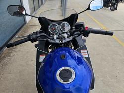 2008 Suzuki GS500F (FULL FAIRING) WHITE/BLUE