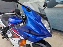 2008 Suzuki GS500F (FULL FAIRING) WHITE/BLUE