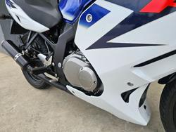 2008 Suzuki GS500F (FULL FAIRING) WHITE/BLUE