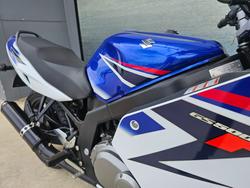 2008 Suzuki GS500F (FULL FAIRING) WHITE/BLUE