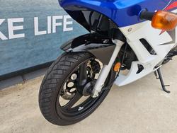 2008 Suzuki GS500F (FULL FAIRING) WHITE/BLUE