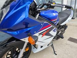 2008 Suzuki GS500F (FULL FAIRING) WHITE/BLUE