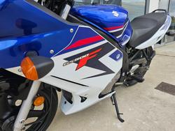 2008 Suzuki GS500F (FULL FAIRING) WHITE/BLUE