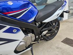 2008 Suzuki GS500F (FULL FAIRING) WHITE/BLUE