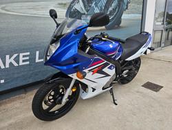 2008 Suzuki GS500F (FULL FAIRING) WHITE/BLUE