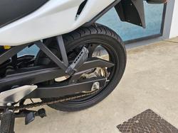 2008 Suzuki GS500F (FULL FAIRING) WHITE/BLUE