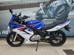 2008 Suzuki GS500F (FULL FAIRING) WHITE/BLUE