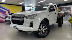 2020 Isuzu D-MAX SX MY21 4X4 Dual Range Mineral White