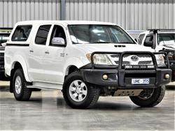 2006 Toyota Hilux SR5 KUN26R MY07 4X4 Glacier White
