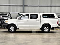 2006 Toyota Hilux SR5 KUN26R MY07 4X4 Glacier White