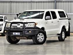 2006 Toyota Hilux SR5 KUN26R MY07 4X4 Glacier White