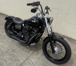 2010 Harley-Davidson Dyna Street Bob 96 (FXDB) Dyna Black