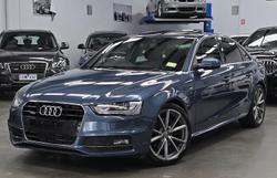2015 Audi A4 S Line B8 MY15 Four Wheel Drive Utopia Blue