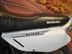 2017 Suzuki DR650SE DR White