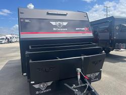 2026 JB Caravans Gator X Front Door Cafe