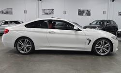 2014 BMW 4 Series 435i F32 Alpine White