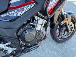 2017 Honda CB500X Red