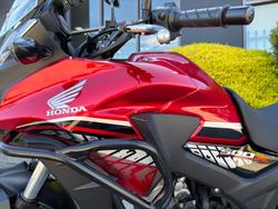 2017 Honda CB500X Red