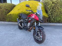 2017 Honda CB500X Red