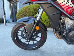 2017 Honda CB500X Red