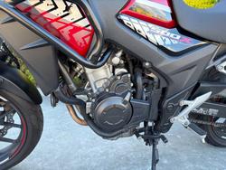 2017 Honda CB500X Red