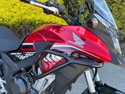 2017 Honda CB500X Red