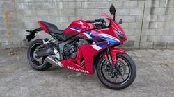 2025 Honda CBR650RAC Red