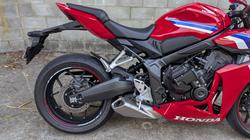 2025 Honda CBR650RAC Red