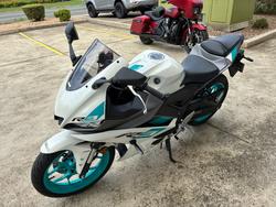 2023 Yamaha YZF-R3 White