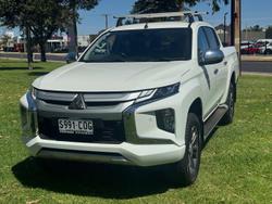 2021 Mitsubishi Triton GLS MR MY22 4X4 Dual Range White