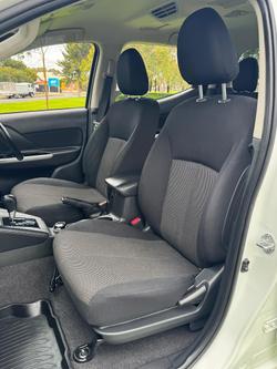 2021 Mitsubishi Triton GLS MR MY22 4X4 Dual Range White