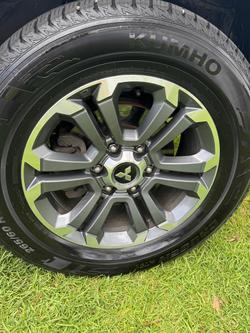 2021 Mitsubishi Triton GLS MR MY22 4X4 Dual Range White