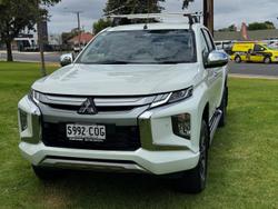 2021 Mitsubishi Triton GLS MR MY22 4X4 Dual Range White
