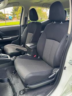 2021 Mitsubishi Triton GLS MR MY22 4X4 Dual Range White