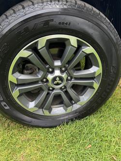 2021 Mitsubishi Triton GLS MR MY22 4X4 Dual Range White