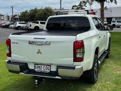 2021 Mitsubishi Triton GLS MR MY22 4X4 Dual Range White