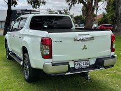 2021 Mitsubishi Triton GLS MR MY22 4X4 Dual Range White